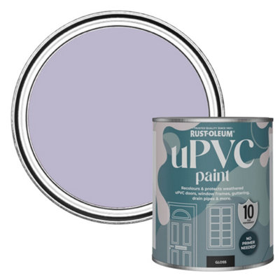 Rust-Oleum Wisteria Gloss Upvc Paint 750Ml from B&Q