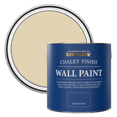 Rust-Oleum Sandhaven Chalky Wall And Ceiling Paint 2.5L from B&Q