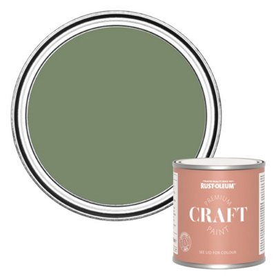 B&Q -  Premium Craft PaintAll Green 250Ml