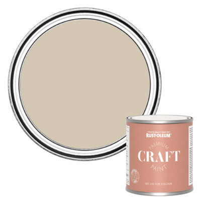 Rust-Oleum Premium Craft Paint - Butterscotch 250Ml