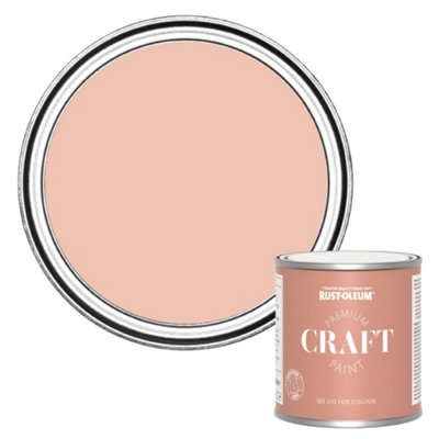 Rust-Oleum Premium Craft Paint - Coral 250Ml