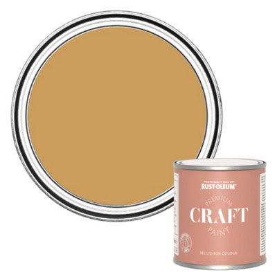 Rust-Oleum Premium Craft Paint - Dijon 250Ml