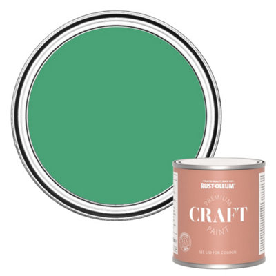 Rust-Oleum Premium Craft Paint - Emerald 250Ml