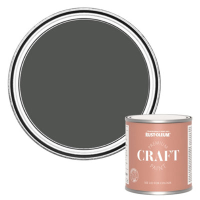 Rust-Oleum Premium Craft PaintGraphite 250Ml