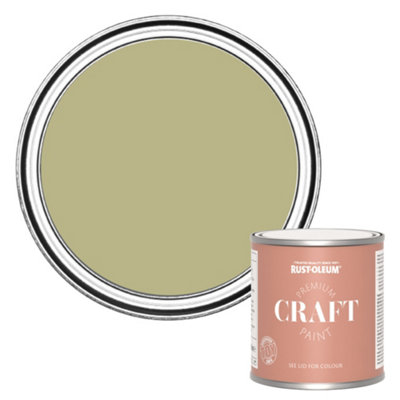 B&Q -  Premium Craft PaintSage Green 250Ml