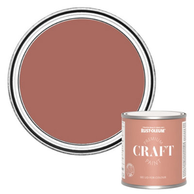 Rust-Oleum Premium Craft PaintSalmon 250Ml