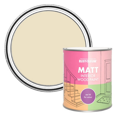 Rust-Oleum Featherstone Matt Interior Wood Paint  750Ml from B&Q