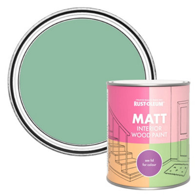 B&Q -  Wanderlust Matt Interior Wood Paint  750Ml