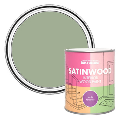 B&Q -  Bramwell Satinwood Interior Paint 750Ml