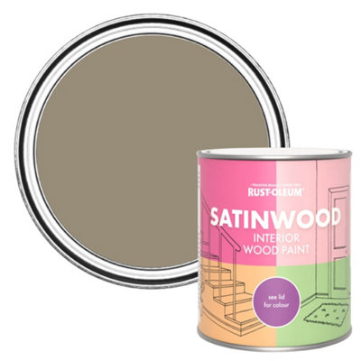 Rust-Oleum Café Luxe Satinwood Interior Paint 750Ml from B&Q