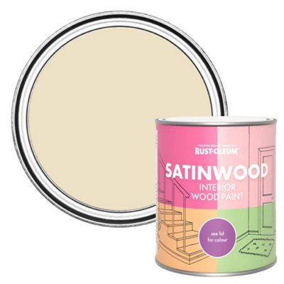 Rust-Oleum Featherstone Satinwood Interior Paint 750Ml from B&Q