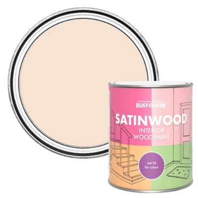 Rust-Oleum Melrose Satinwood Interior Paint 750Ml from B&Q