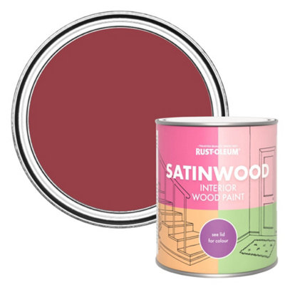 Rust-Oleum Soho Satinwood Interior Paint 750Ml from B&Q