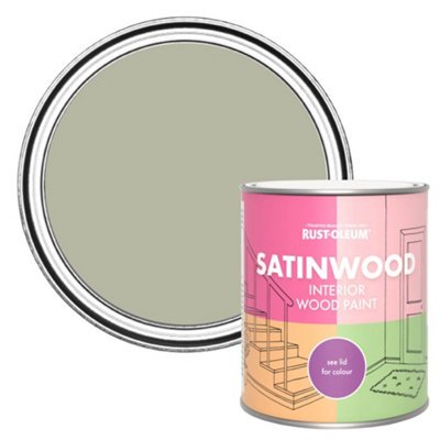 B&Q -  Tanglewood Satinwood Interior Paint 750Ml