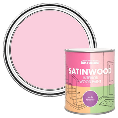 Rust-Oleum My Husband Said No Satinwood Interior Paint 750Ml from B&Q