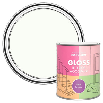Rust-Oleum Still Gloss Interior Wood Paint 750Ml from B&Q
