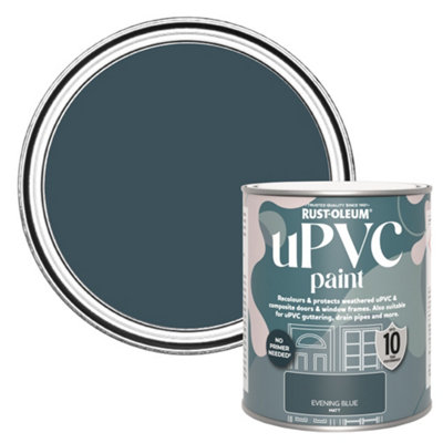 Rust-Oleum Upvc Evening Blue Matt Paint750Ml from B&Q