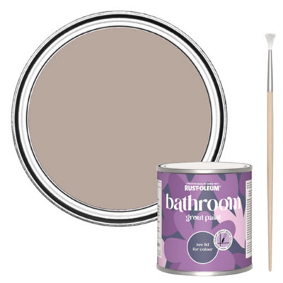 Rust-Oleum Oatfield Bathroom Grout Paint 250Ml from B&Q