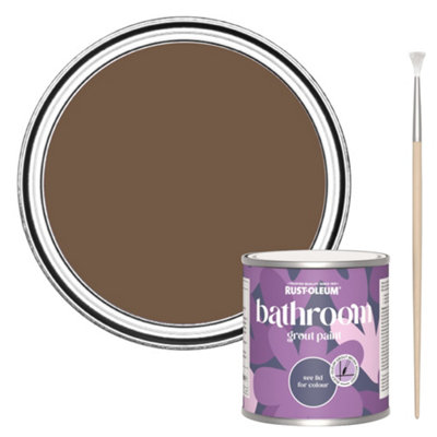 Rust-Oleum Chester Bathroom Grout Paint 250Ml from B&Q