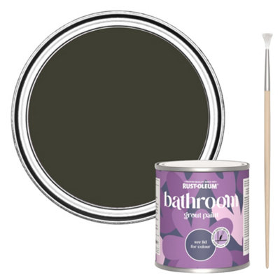 Rust-Oleum Wallington Bathroom Grout Paint 250Ml from B&Q