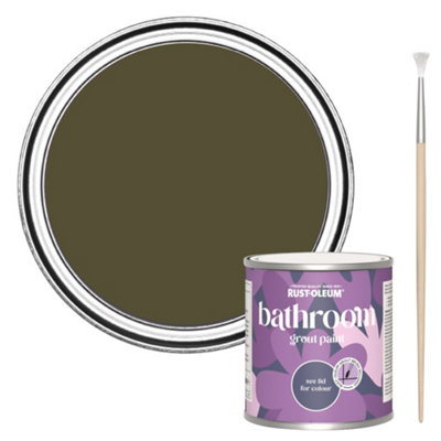 Rust-Oleum Greencroft Bathroom Grout Paint 250Ml from B&Q