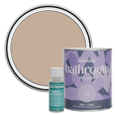 B&Q -  Smitten Matt Bathroom Tile Paint 750Ml