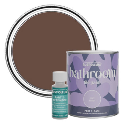 B&Q -  Follingsby Matt Bathroom Tile Paint 750Ml