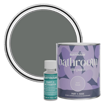 Rust-Oleum Ouseburn Matt Bathroom Tile Paint 750Ml from B&Q