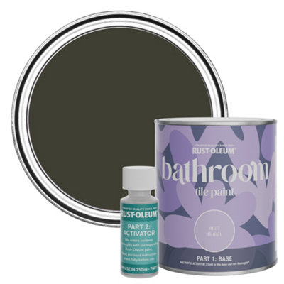 Rust-Oleum Wallington Matt Bathroom Tile Paint 750Ml from B&Q