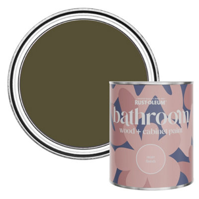 B&Q -  Greencroft Matt Bathroom Wood & Cabinet Paint 750Ml