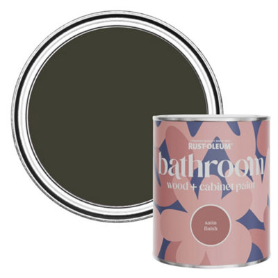 Rust-Oleum Wallington Satin Bathroom Wood & Cabinet Paint 750Ml from B&Q