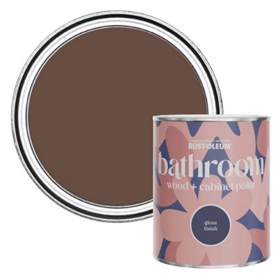 B&Q -  Follingsby Gloss Bathroom Wood & Cabinet Paint 750Ml