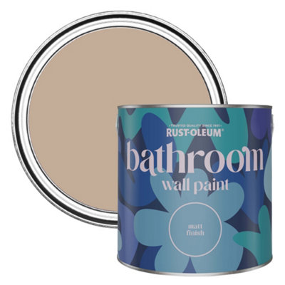Rust-Oleum Smitten Matt Bathroom Wall & Ceiling Paint 2.5L from B&Q