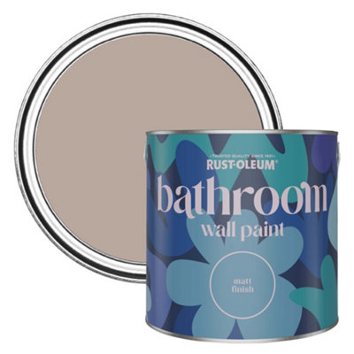 Rust-Oleum Oatfield Matt Bathroom Wall & Ceiling Paint 2.5L from B&Q
