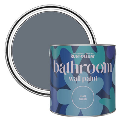 Rust-Oleum Seascape Matt Bathroom Wall & Ceiling Paint 2.5L from B&Q