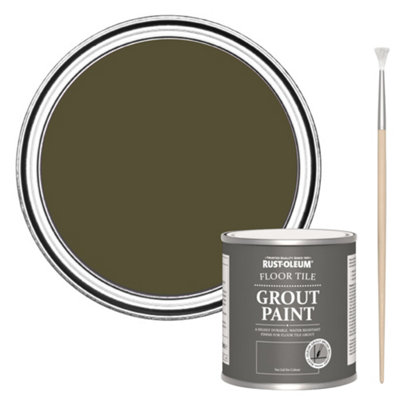Rust-Oleum Greencroft Floor Grout Paint 250Ml from B&Q