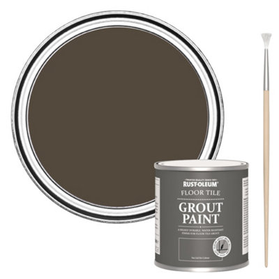 Rust-Oleum Lockwood Floor Grout Paint 250Ml from B&Q
