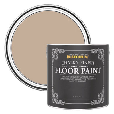 Rust-Oleum Smitten Chalky Finish Floor Paint 2.5L from B&Q