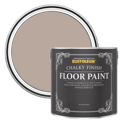 Rust-Oleum Oatfield Chalky Finish Floor Paint 2.5L from B&Q