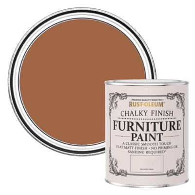 Rust-Oleum Cinnamon Chalky Furniture Paint 750Ml from B&Q