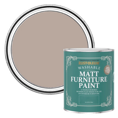 Rust-Oleum Oatfield Matt Furniture Paint 750Ml from B&Q