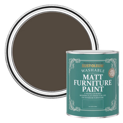 Rust-Oleum Lockwood Matt Furniture Paint 750Ml from B&Q