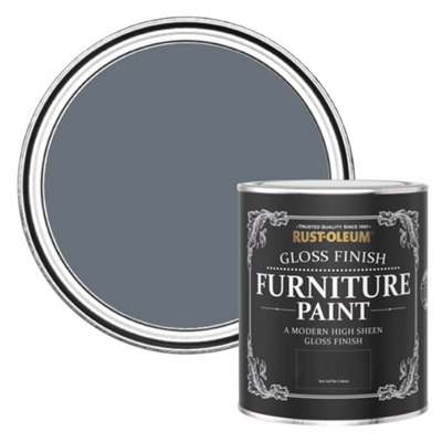 Rust-Oleum Seascape Gloss Furniture Paint 750Ml from B&Q