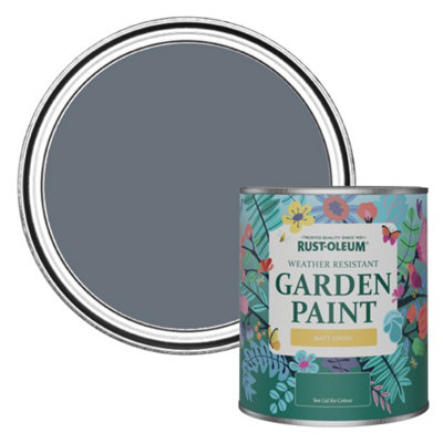 Rust-Oleum Seascape Matt Garden Paint 750Ml from B&Q