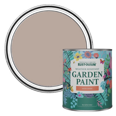 Rust-Oleum Oatfield Satin Garden Paint 750Ml from B&Q
