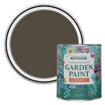 Rust-Oleum Lockwood Satin Garden Paint 750Ml from B&Q