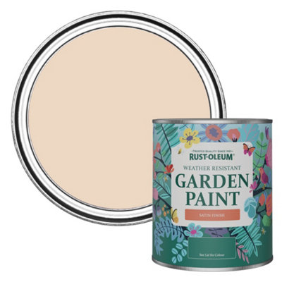 B&Q -  Eleanor Satin Garden Paint 750Ml