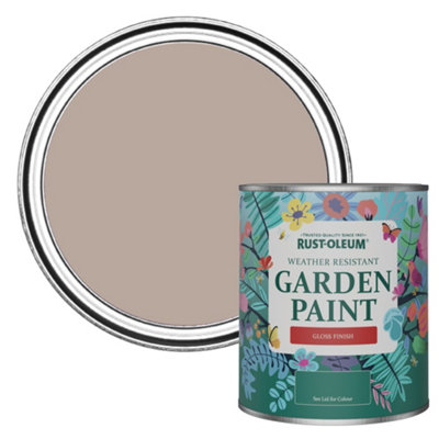 Rust-Oleum Oatfield Gloss Garden Paint 750Ml from B&Q
