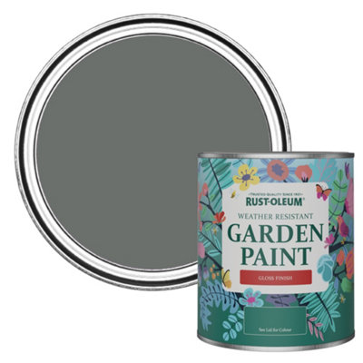 Rust-Oleum Ouseburn Gloss Garden Paint 750Ml from B&Q