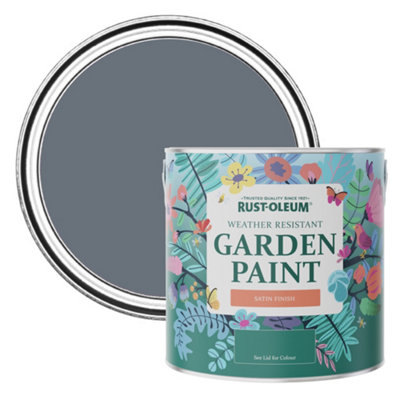 Rust-Oleum Seascape Satin Garden Paint 2.5L from B&Q